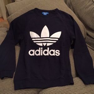 Adidas black sweatshirt